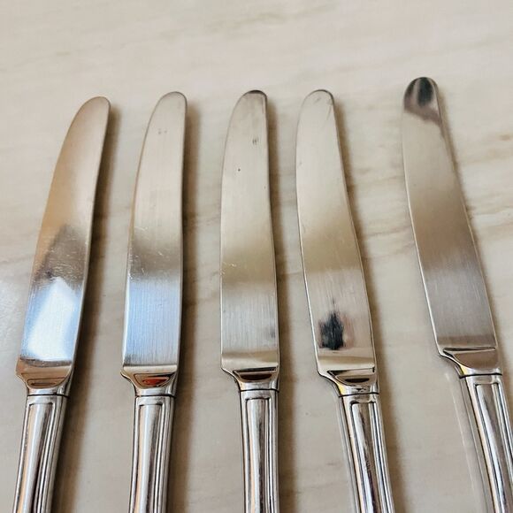 5pc ONEIDA Winter Hill Stainless Dinner Knife 9 1/2” Distinction Deluxe Canada - Picture 8 of 8